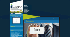 Desktop Screenshot of cepima.com.ar